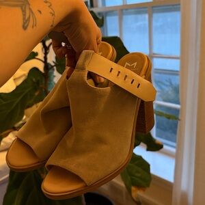 Marc Fisher Peep Toe Block Heels